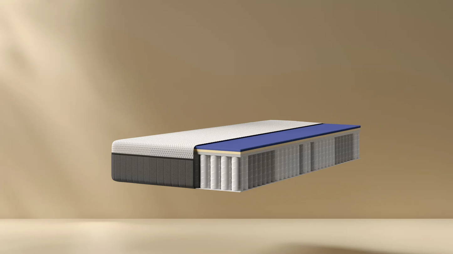 Hybride II matras | 7-zone ondersteuning en gelijke drukverdeling | Emma-Sleep